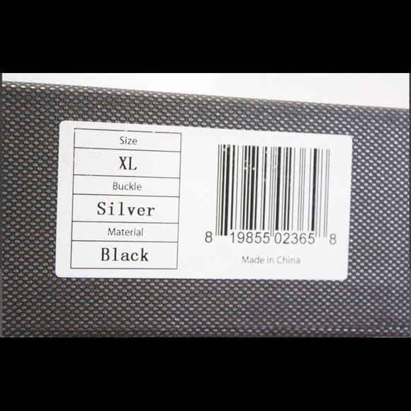 NEW TASTEMAKER Vegan Leather Black Belt w/Box-XL - Picture 7 of 7